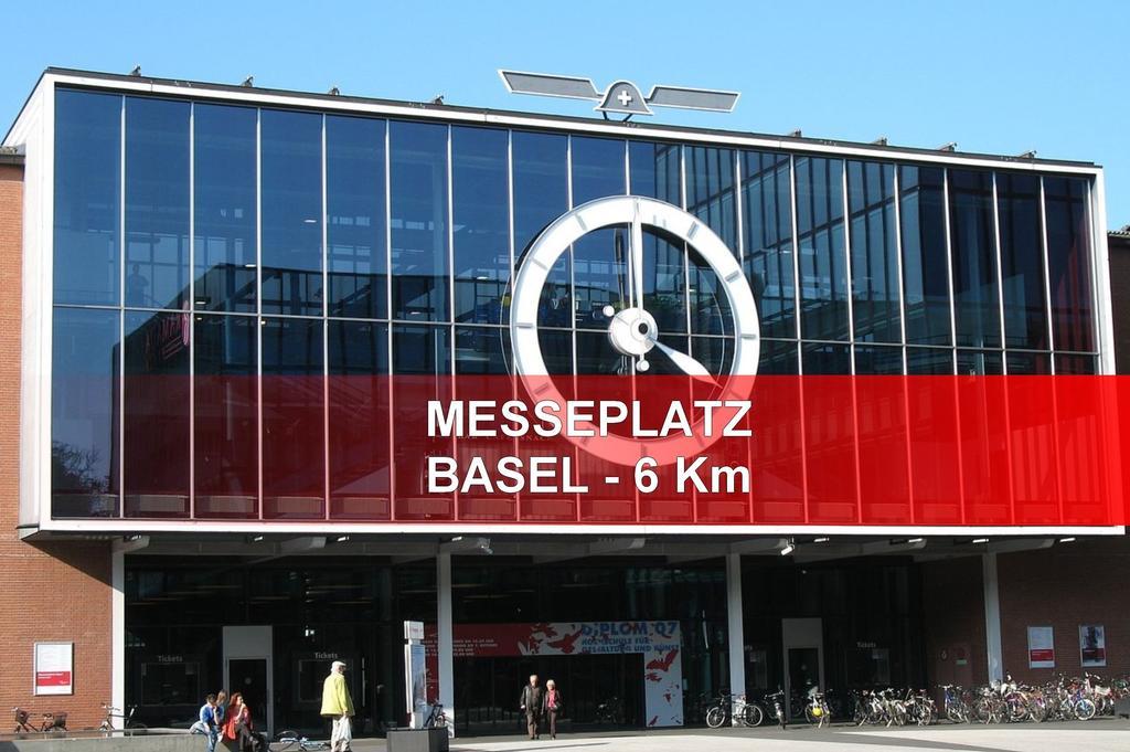 Hotel Restaurant Tivoli - Basel Airport Huningue Exterior photo